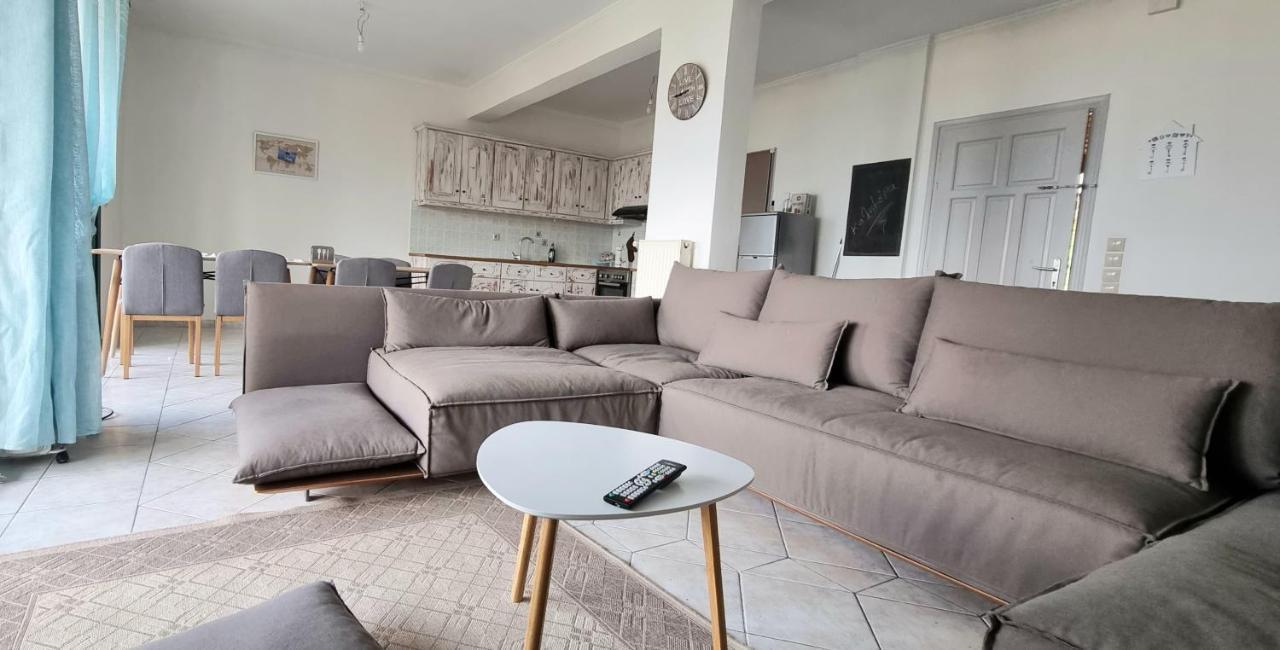 Sea View Apartman Alikész Potamú Kültér fotó