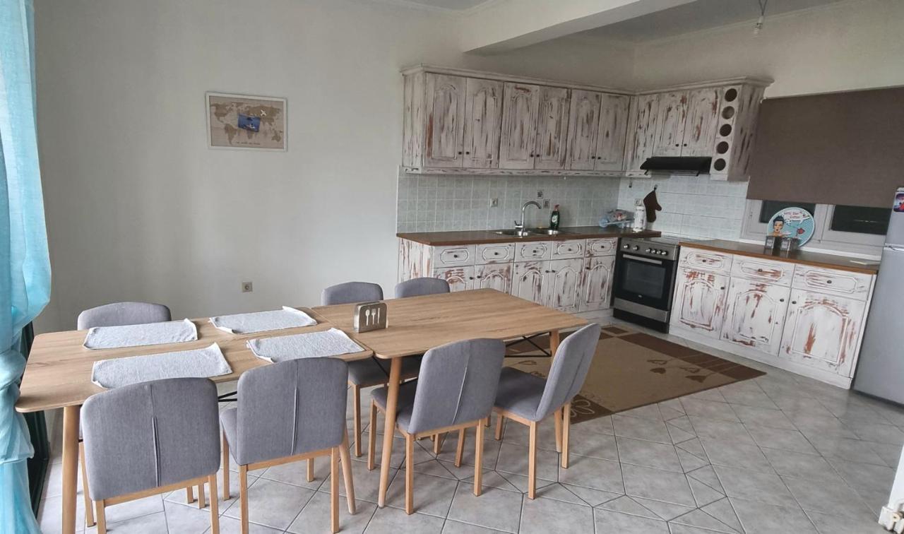 Sea View Apartman Alikész Potamú Kültér fotó