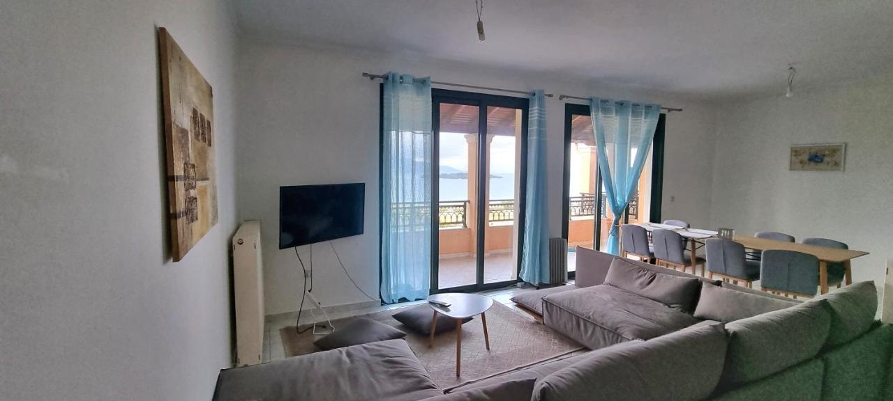 Sea View Apartman Alikész Potamú Kültér fotó