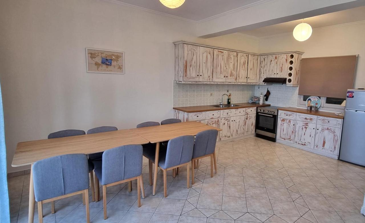 Sea View Apartman Alikész Potamú Kültér fotó
