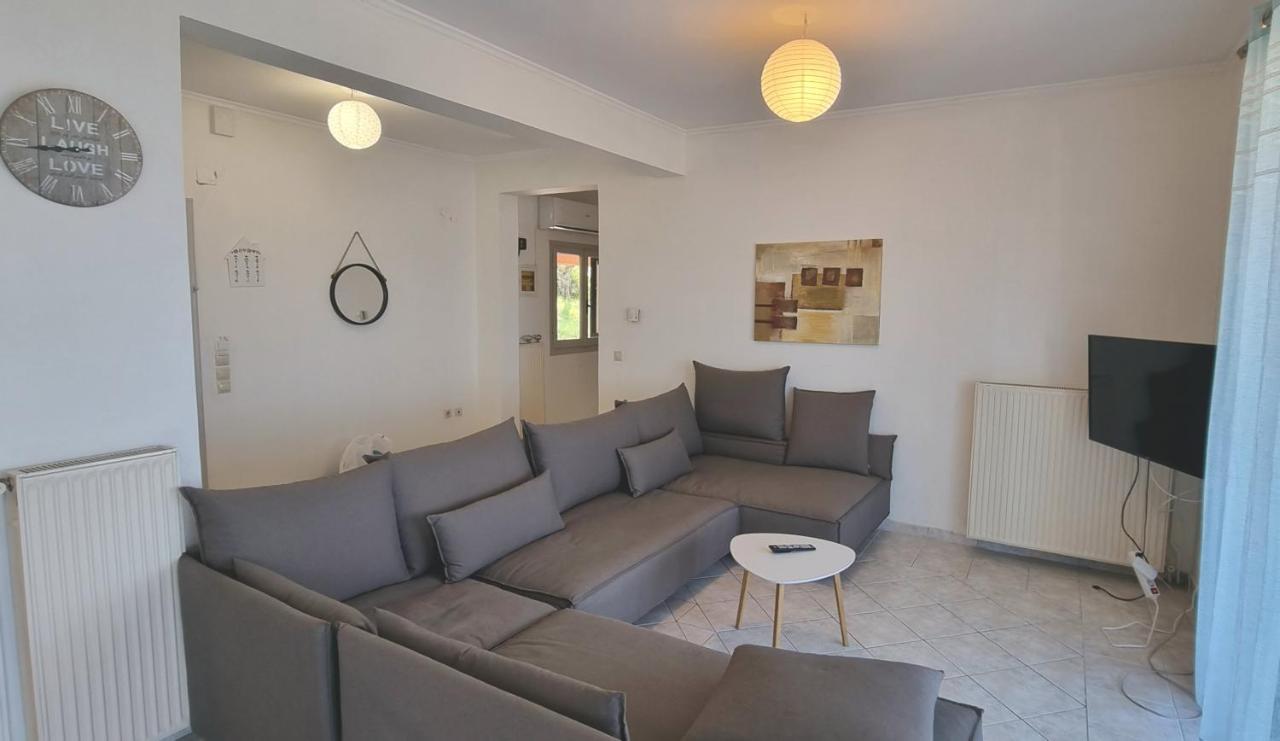 Sea View Apartman Alikész Potamú Kültér fotó