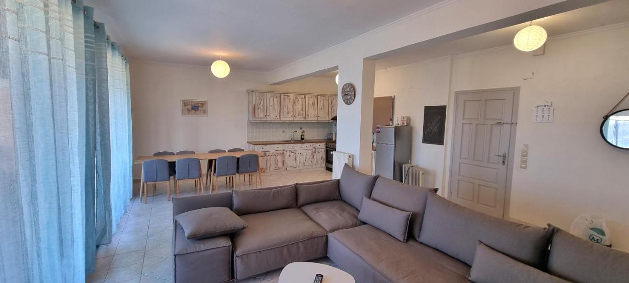 Sea View Apartman Alikész Potamú Kültér fotó